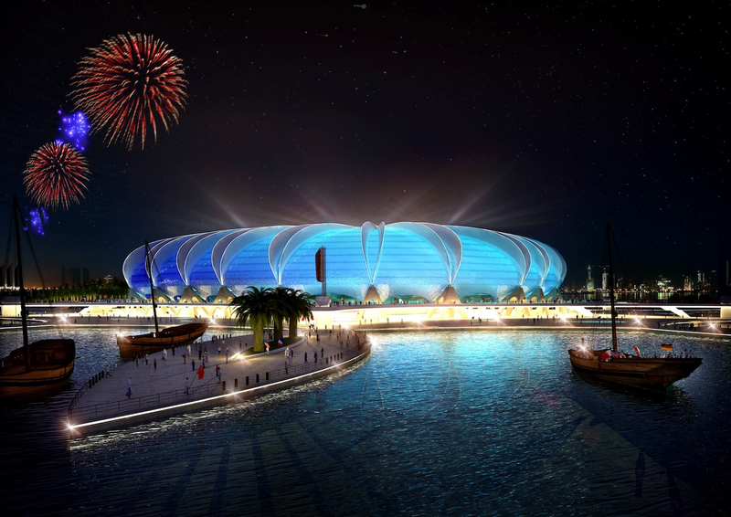 Illustration for article titled Check Out The Cool Things Qatar's Slaves Will Build For The World Cup!